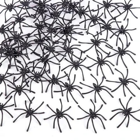 Plastic Halloween Spiders