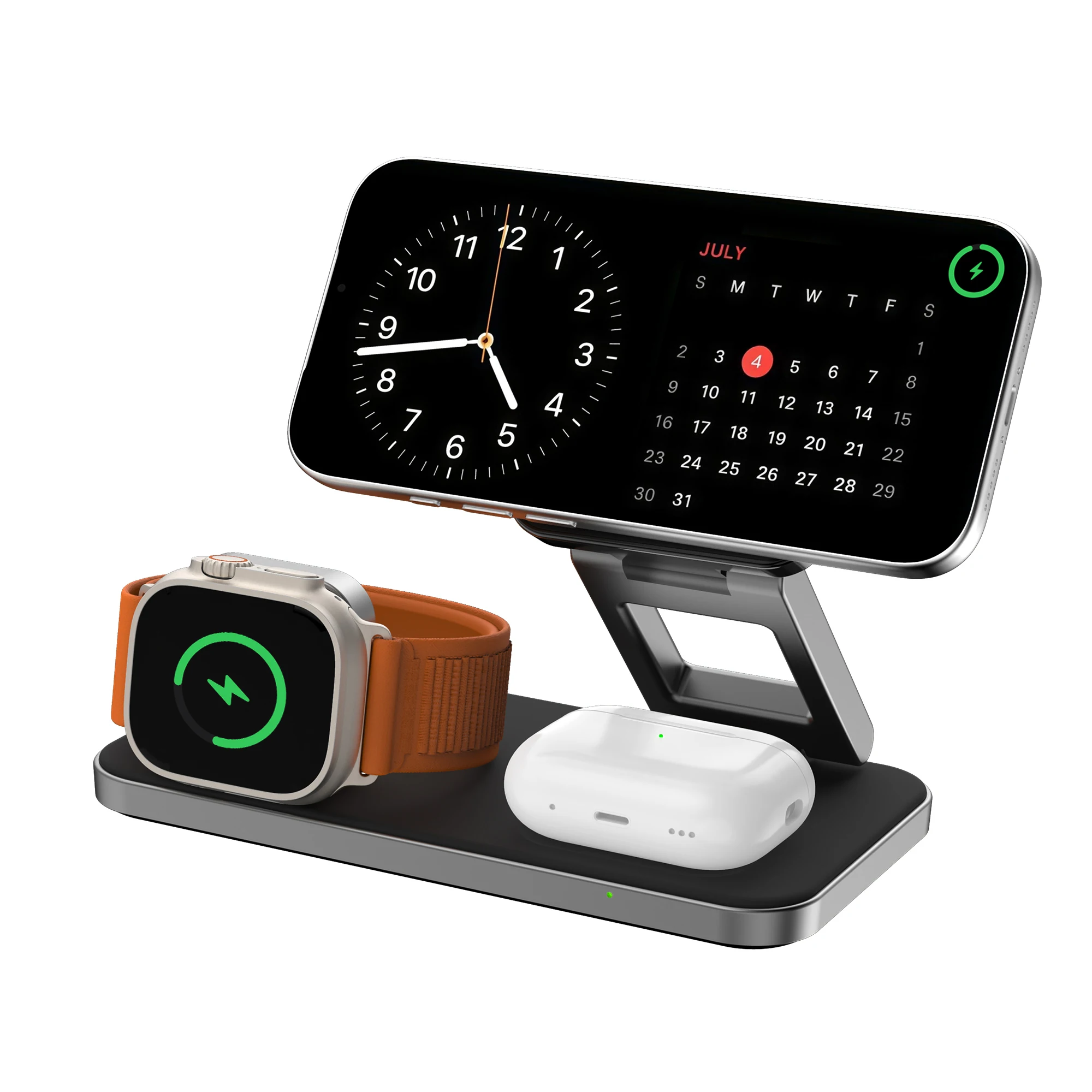 4 in 1 Wireless Charger 15W Fast Charging