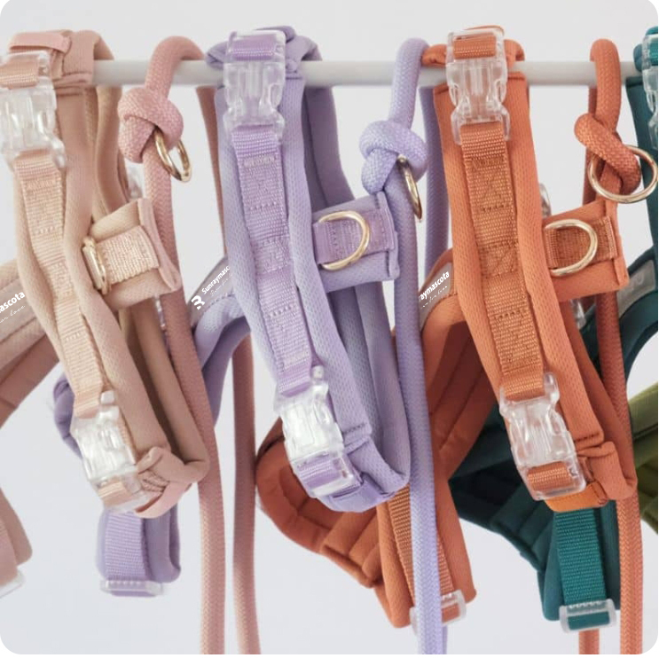 Neoprene No-Pull Dog Harness Small 3