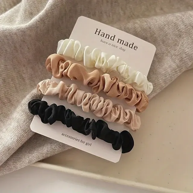 Satin Hair Ties 4