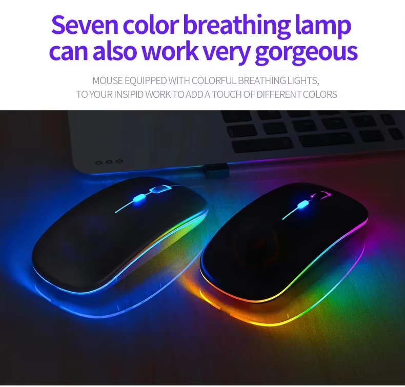 Ultra-Thin Mini Wireless Mouse for Laptops 2