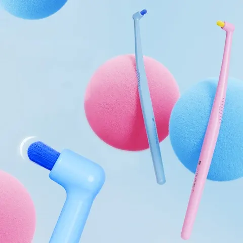 Interdentalbürsten-Set mit weichen Borsten, 2er-Pack