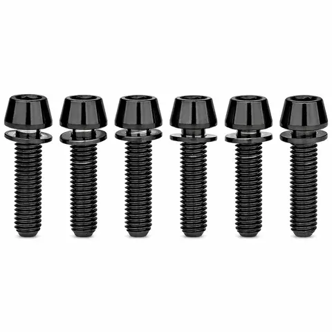 Rostfreie Lenkervorbau-Schrauben-Set, 6 Stück