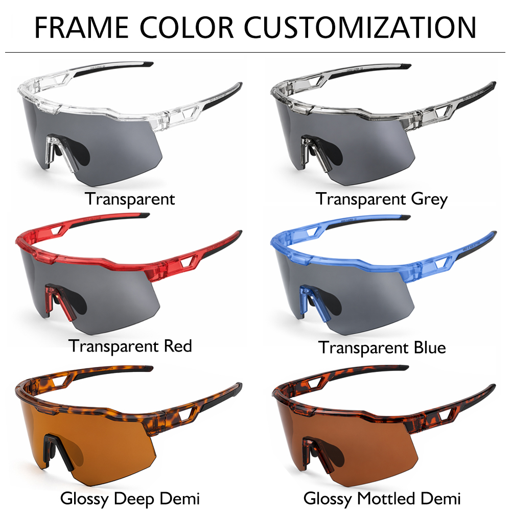 Customizable Sports Sunglasses with Color Options