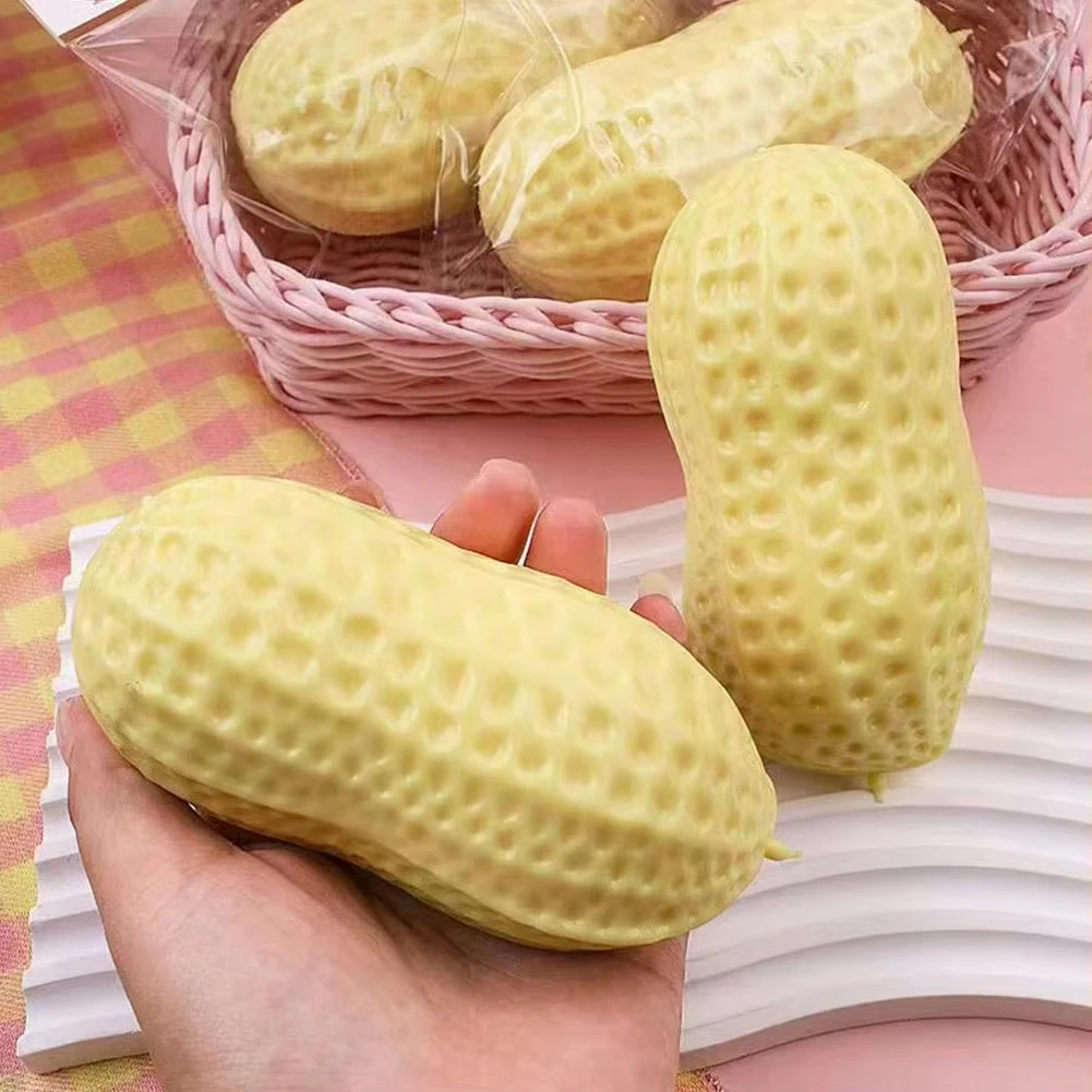 Peanut-Shaped Squishy Stress Toy 2