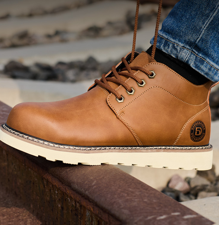 Unisex Low Cut Work Boots Non-Slip Waterproof Steel 2