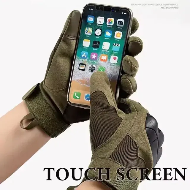 Touchscreen Full-Finger Summer Motorcycle Gloves 3