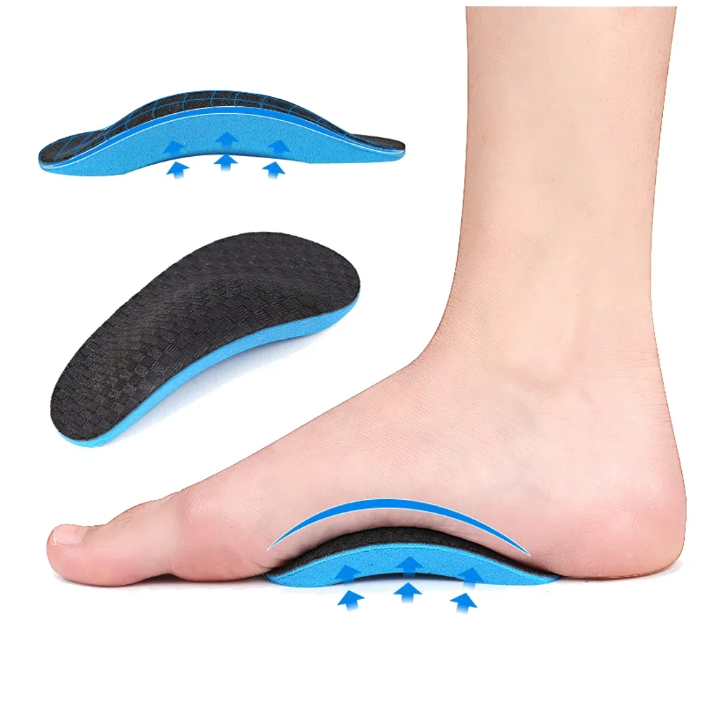 Plantarfasziitis Relief Orthopädische Einlegesohle Plattfuß Hohe Fußgewölbeunterstützung Männer
