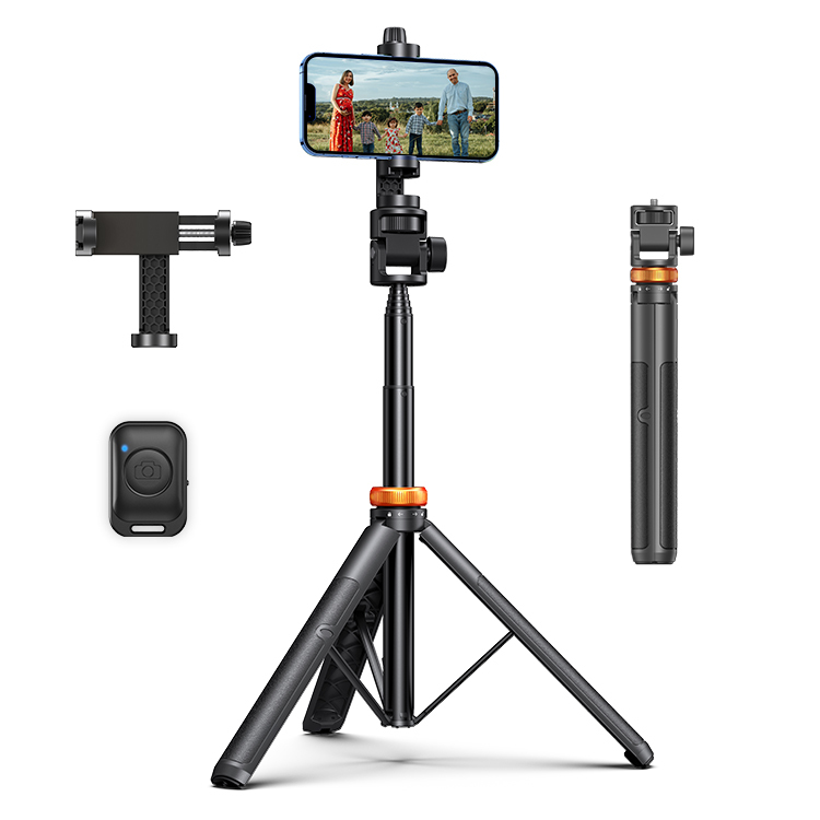 Supply 58.66" Aluminium Extendable Tripod With Wireless Remote