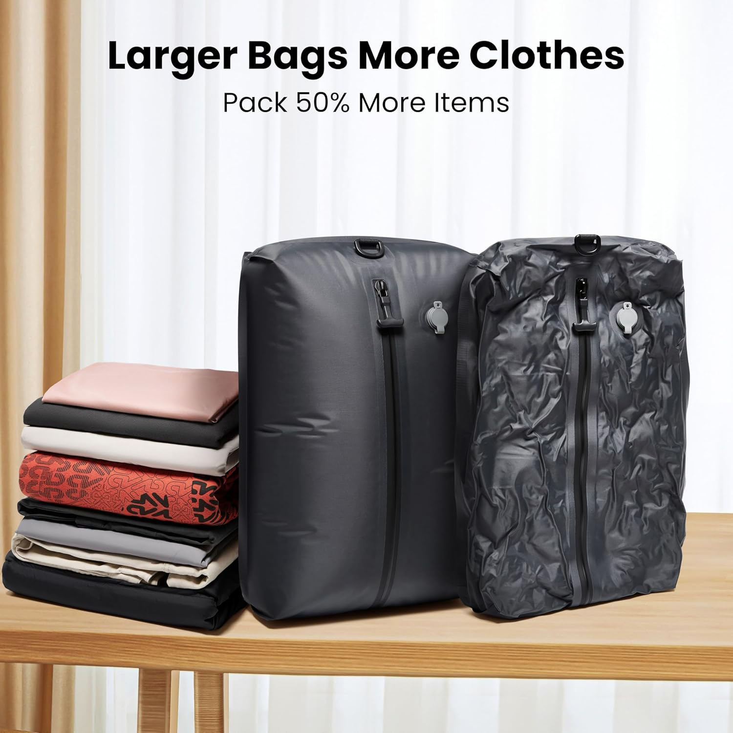 Foldable Waterproof Nylon Compression Packing Cube 4