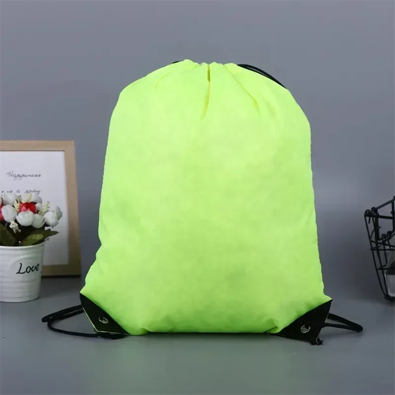 1PC Stilvoller und Langlebiger Gym-Aufbewahrungsrucksack mit Nylon-Oxford-Taschentasche Tragetasche 2