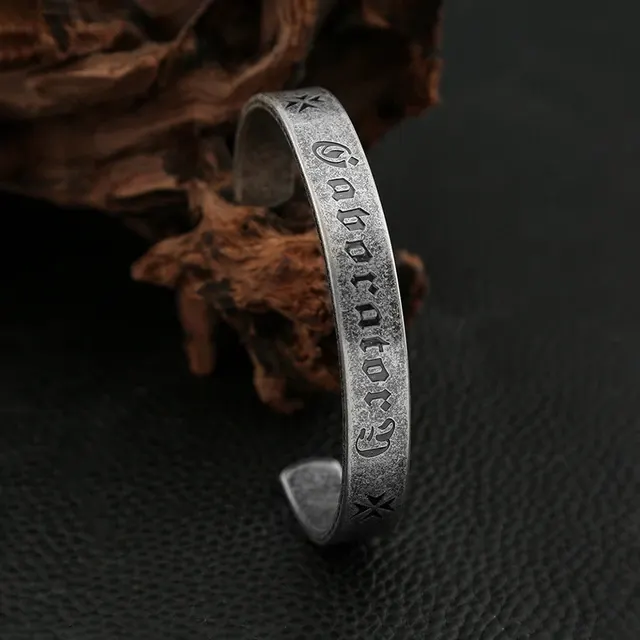 Stainless Steel Mantra Bracelet 4