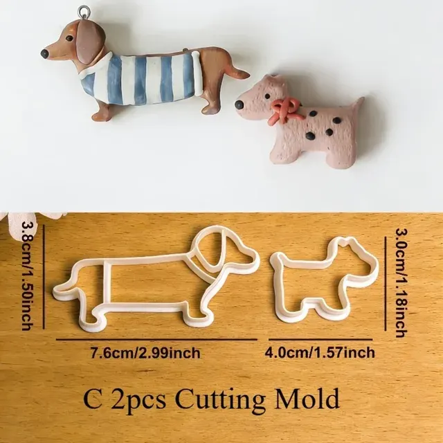 Clay Cutter Set 4