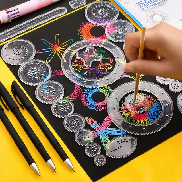 Gear Spirograph Drawing Set for Kids 1