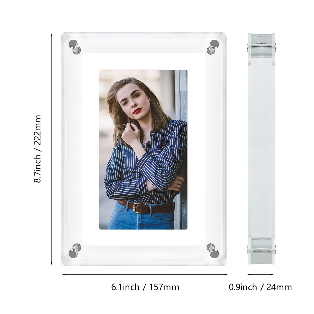 7-Inch Acrylic Video Frame Christmas Gift 4