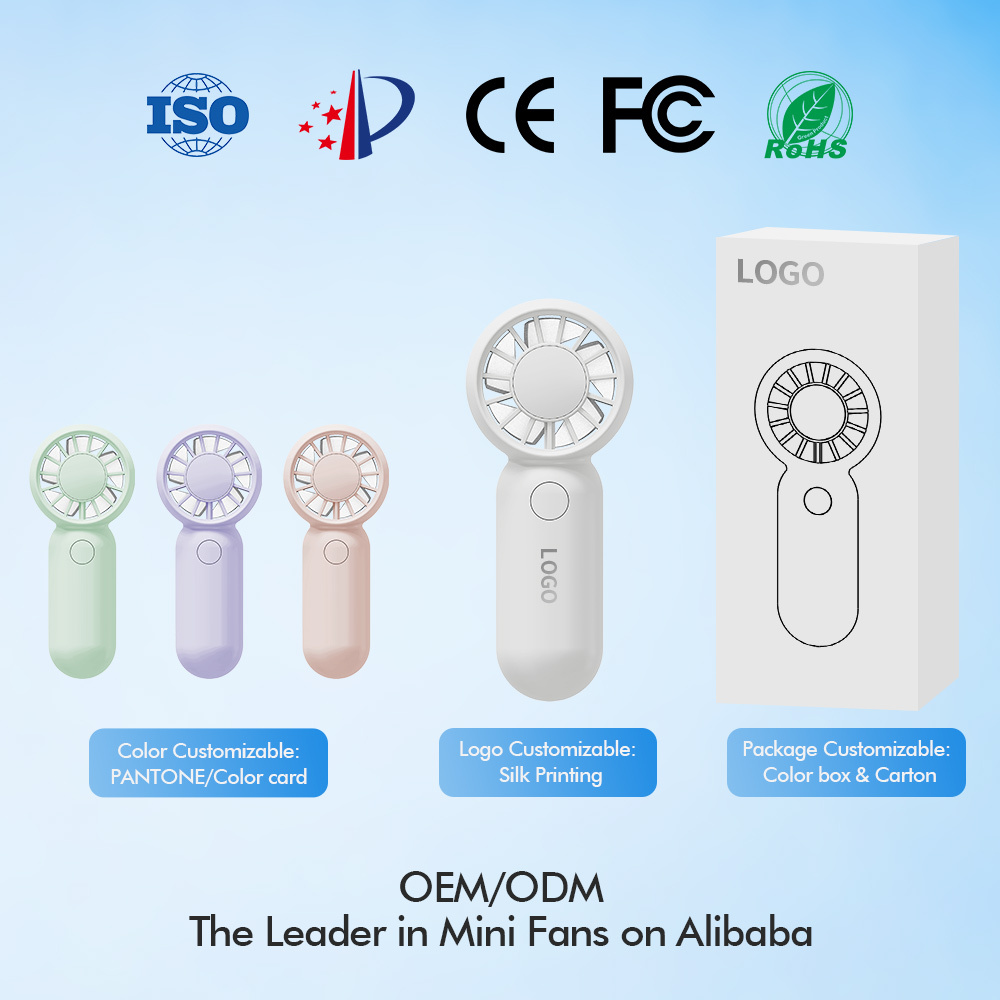 Compact USB Fan with Lanyard