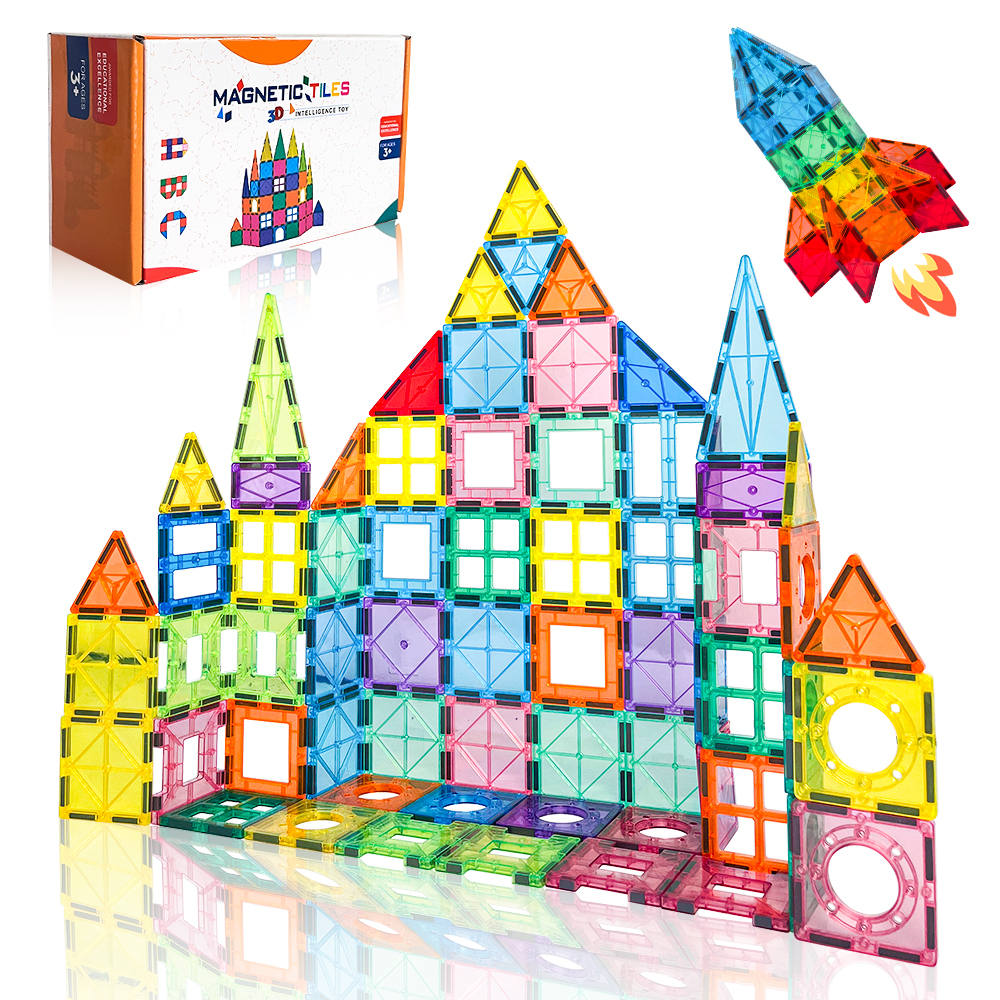 Kids 32 Pcs Educational 3D Magnetic Toy Building