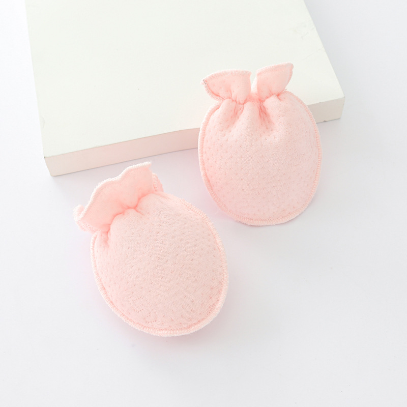 Newborn Warm Anti-scratch Glove Clip Cotton For Baby