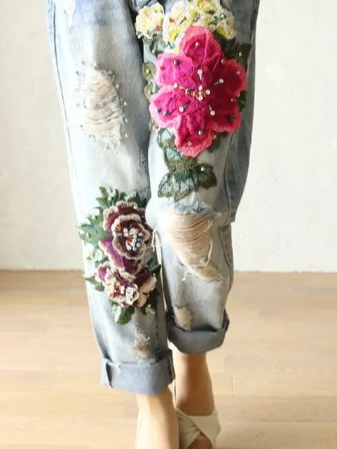 Bestickte Haremshose 2