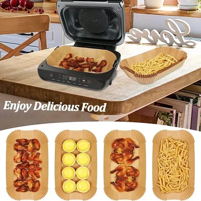 Nonstick Parchment Liners for Airfryer 3