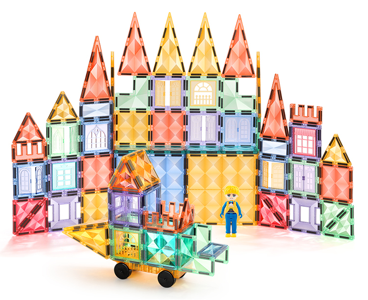 Low MOQ Certificated Magnetic Tiles Building Blocks Magnet