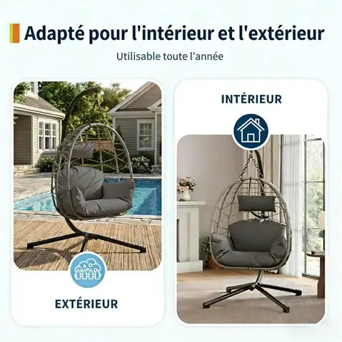 egg hanging chair