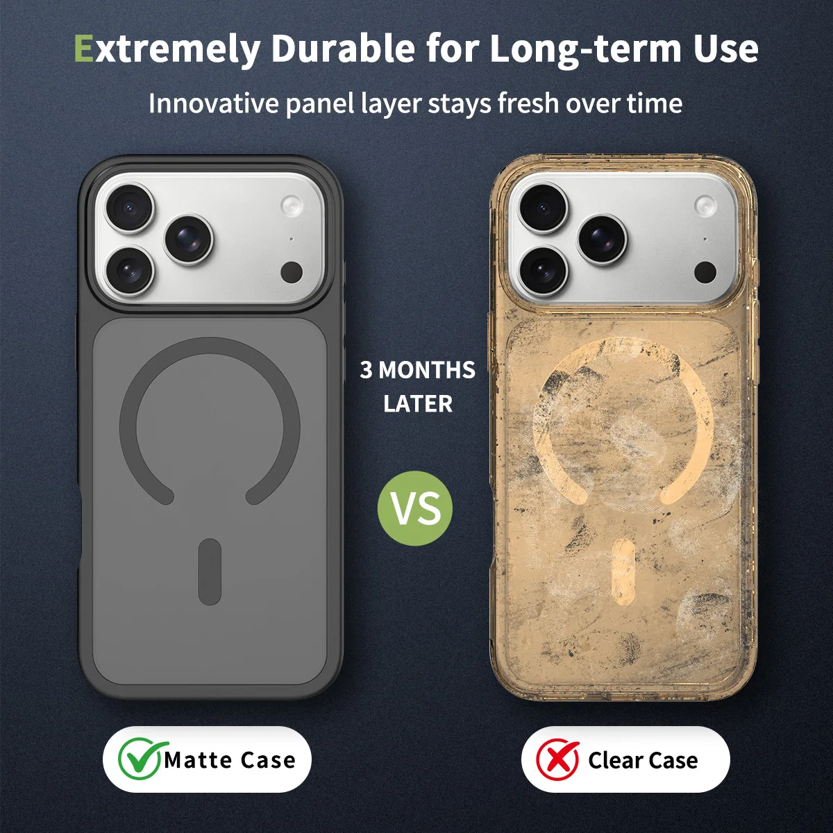 Matte Soft-Touch Magnetic Phone Case 3