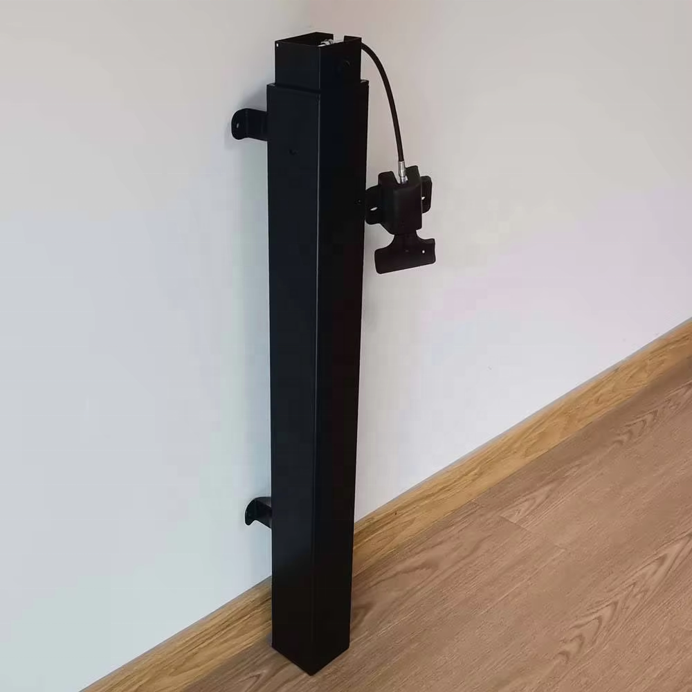 Wall Mounted Foldable Desk Pneumatic Height Adjustable Computer 2