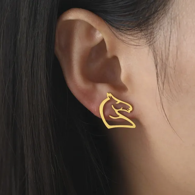 Stainless Steel Stud Earrings 1