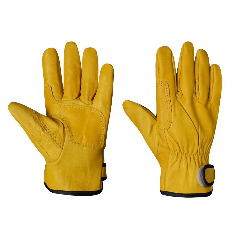Working Gloves Leather Safety Cow Split Welding Sheepskin 2