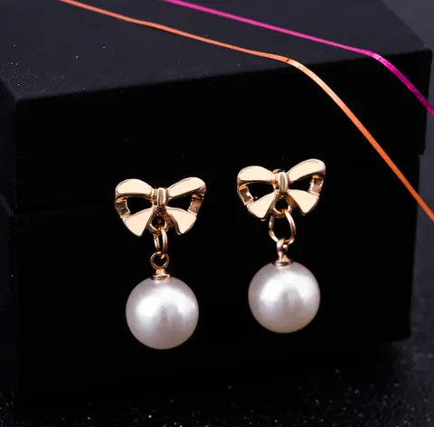 Cubic Zirconia Heart Earrings