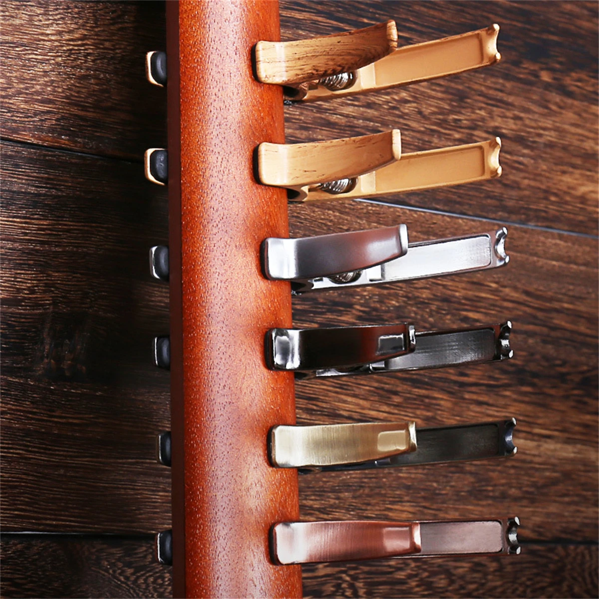 Gitarre Capo Metall 1 Stück Aluminium Legierung Tuner 2