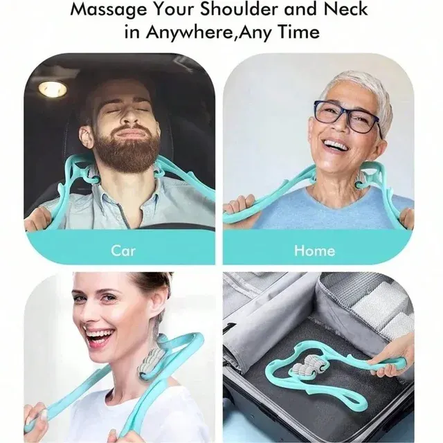 Portable Roller Neck Massager for Shoulders 3