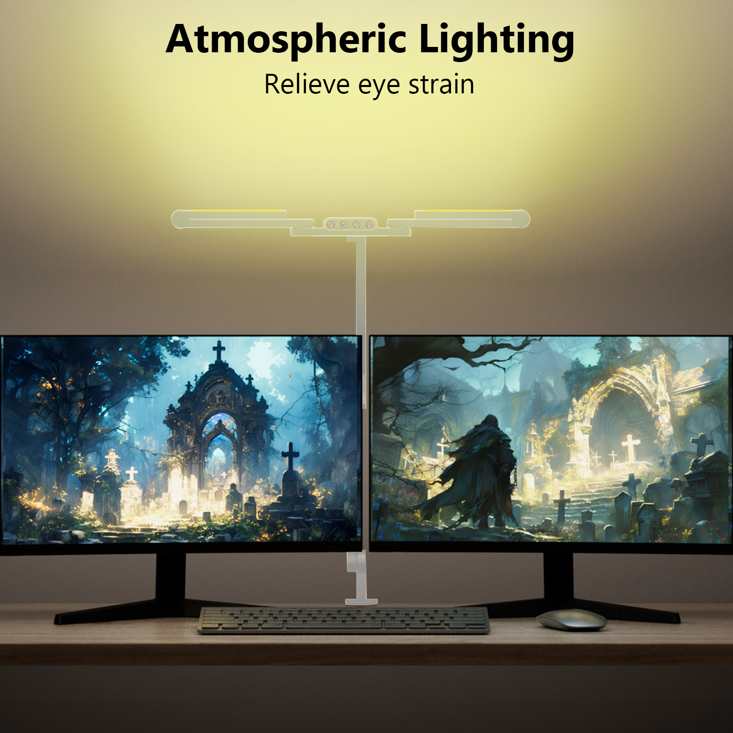 Flicker-Free Clamp Desk Lamp for Artists 3