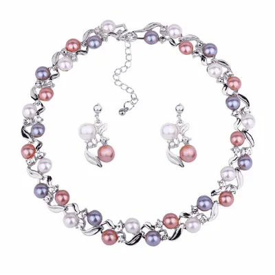 Necklace and Earring Jewelry Set