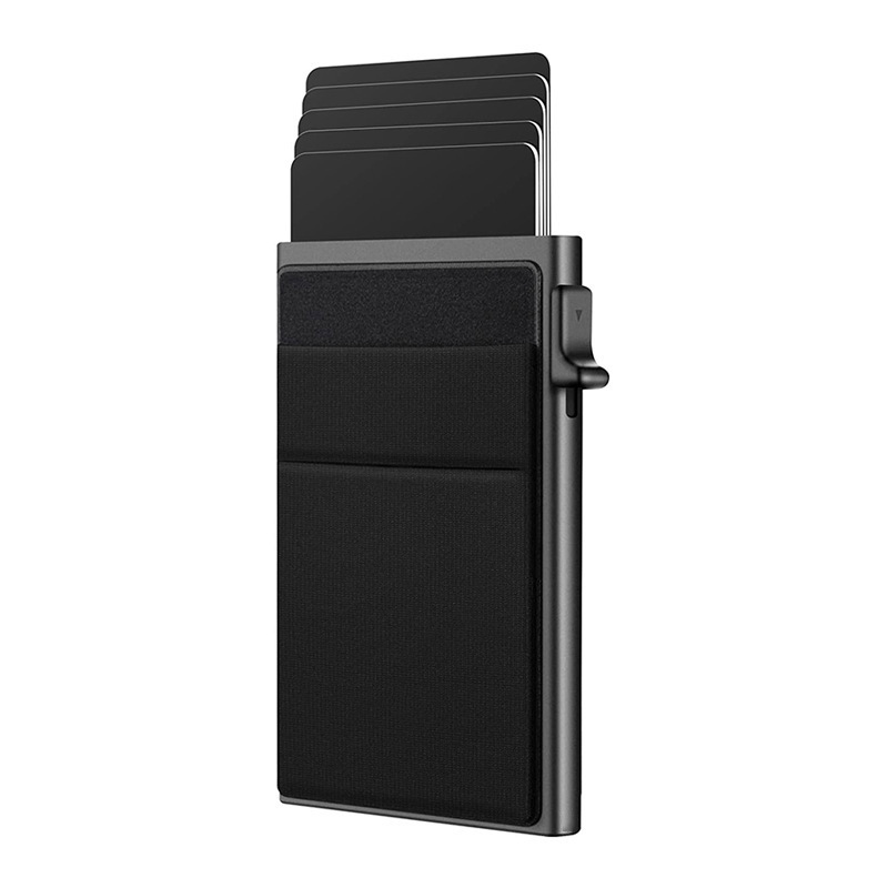 Anti Theft Small Minimalist Front Pocket Slide Pop