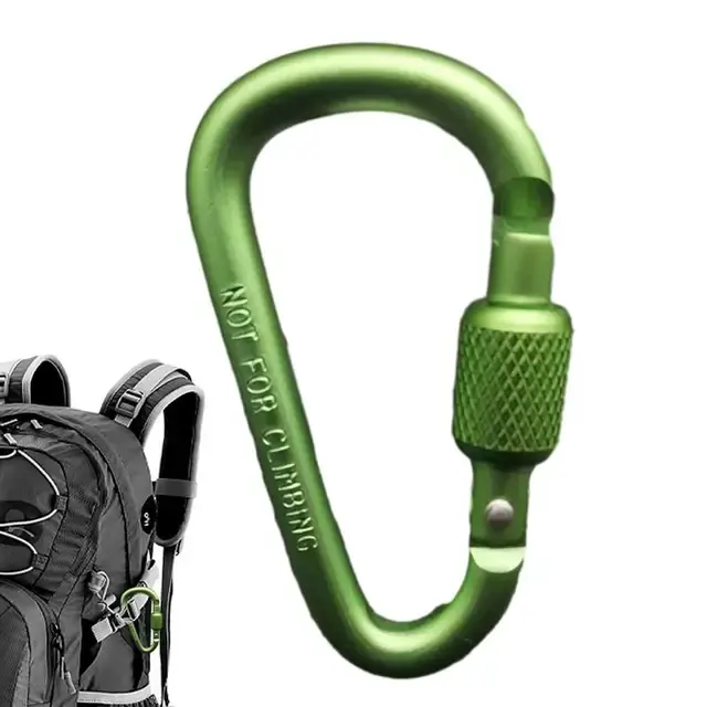 Multicolor Aluminum Carabiner with Lock 4