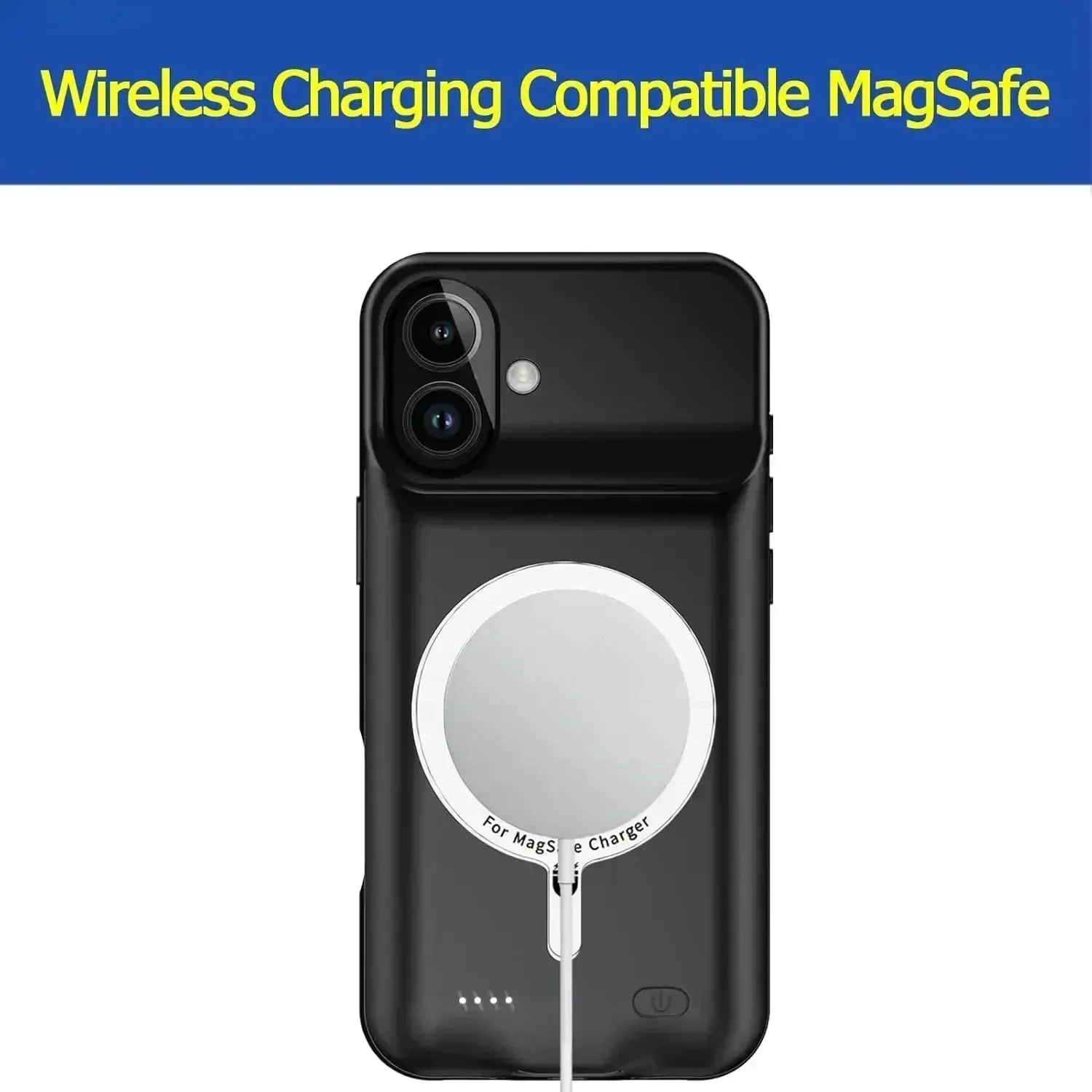 Magnetic 10000mAh Battery Case for iPhone 4