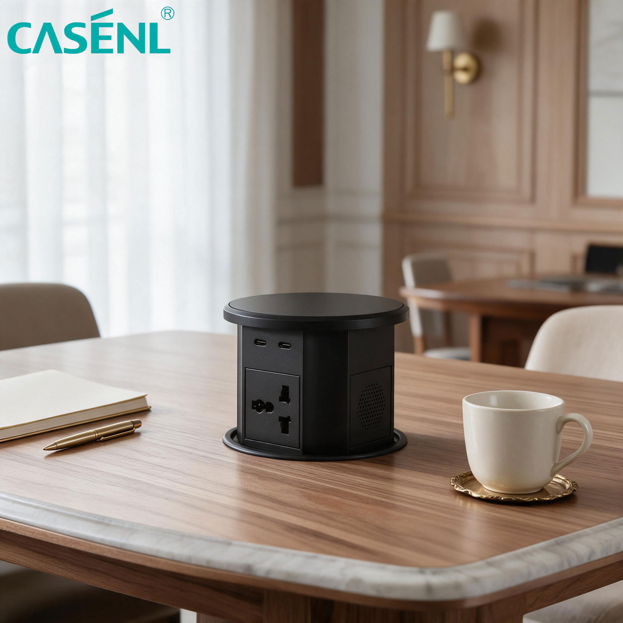 Kitchen Smart WiFi Power Pop Up Socket Commercial