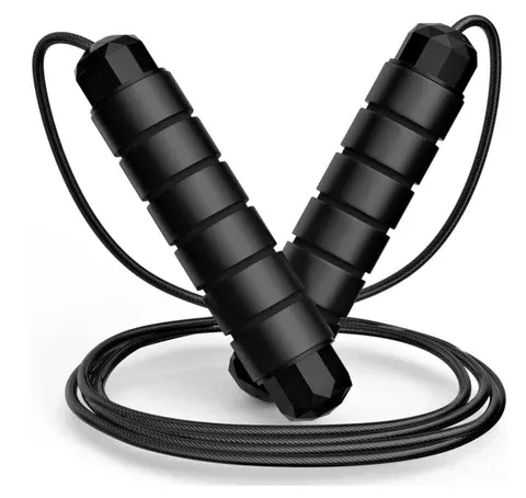 Adjustable Steel Weighted Jump Rope With Ball Bearings