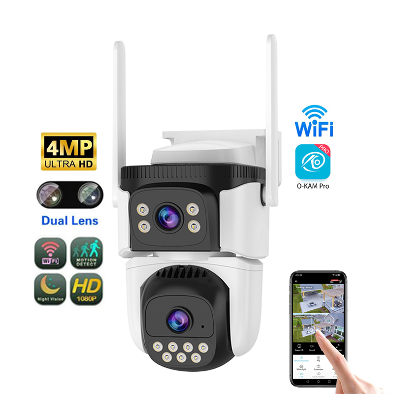 WLAN-Außenkamera 6MP Dual-Objektiv