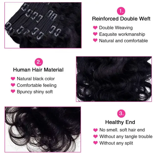 Clip-In Hair Extensions 3