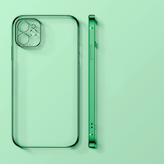 Floral Transparent All-inclusive Space Phone Case 3