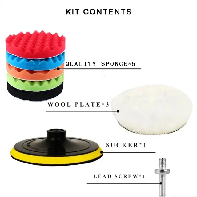 Car Polishing Refill Kit 4