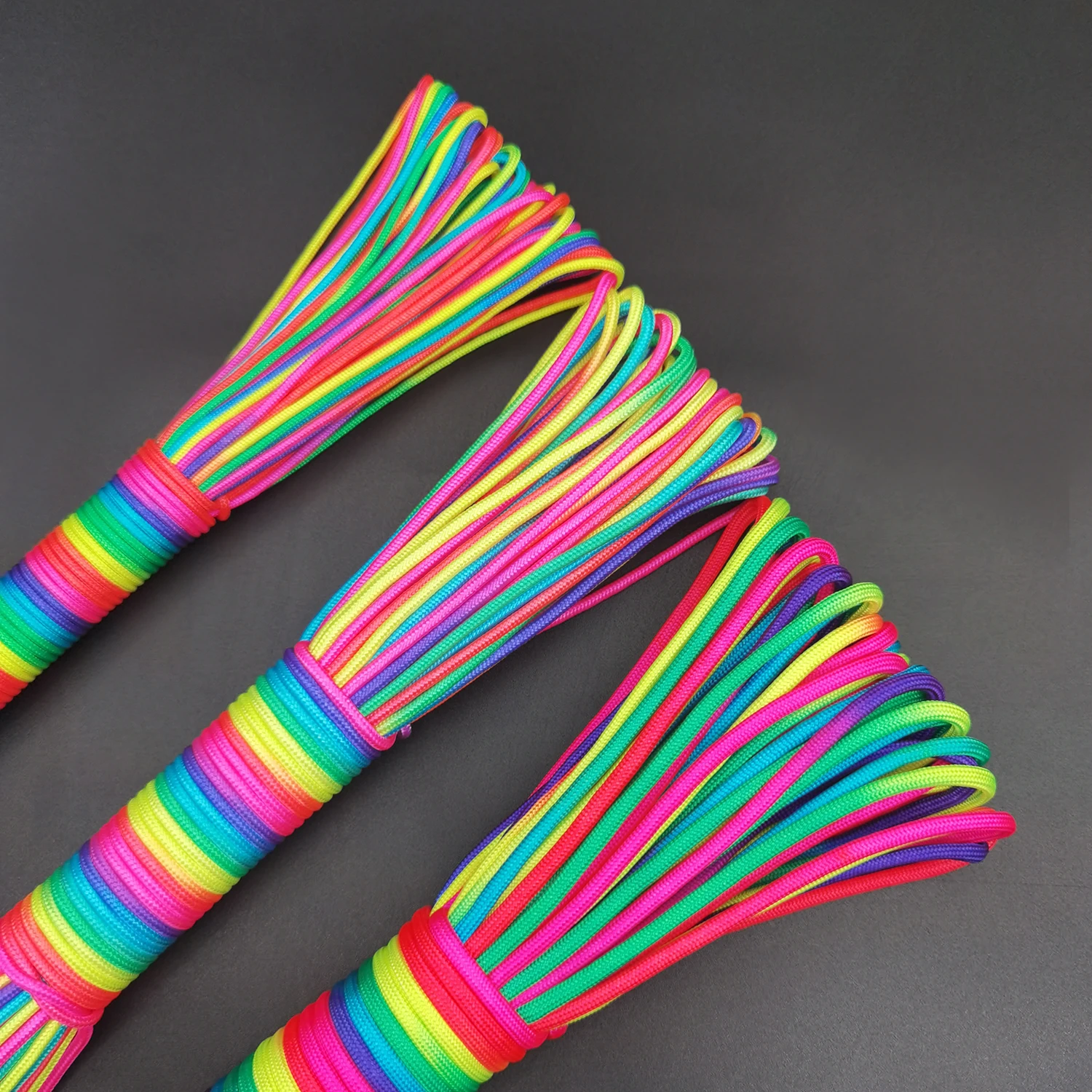 7-Strand Rainbow Paracord Bracelet 3