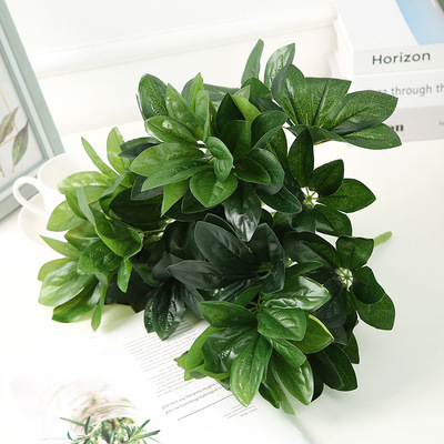 Realistic Artificial Schefflera Shrub, Indoor Outdoor 4