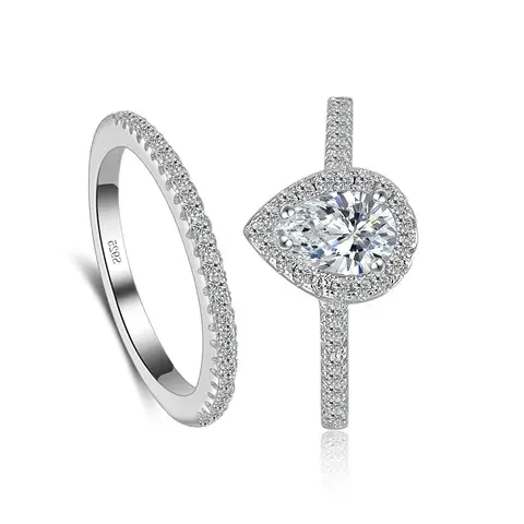 Silver Ring Set