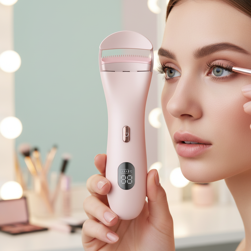 Luxury Silicone Heated Eyelash Curler 3