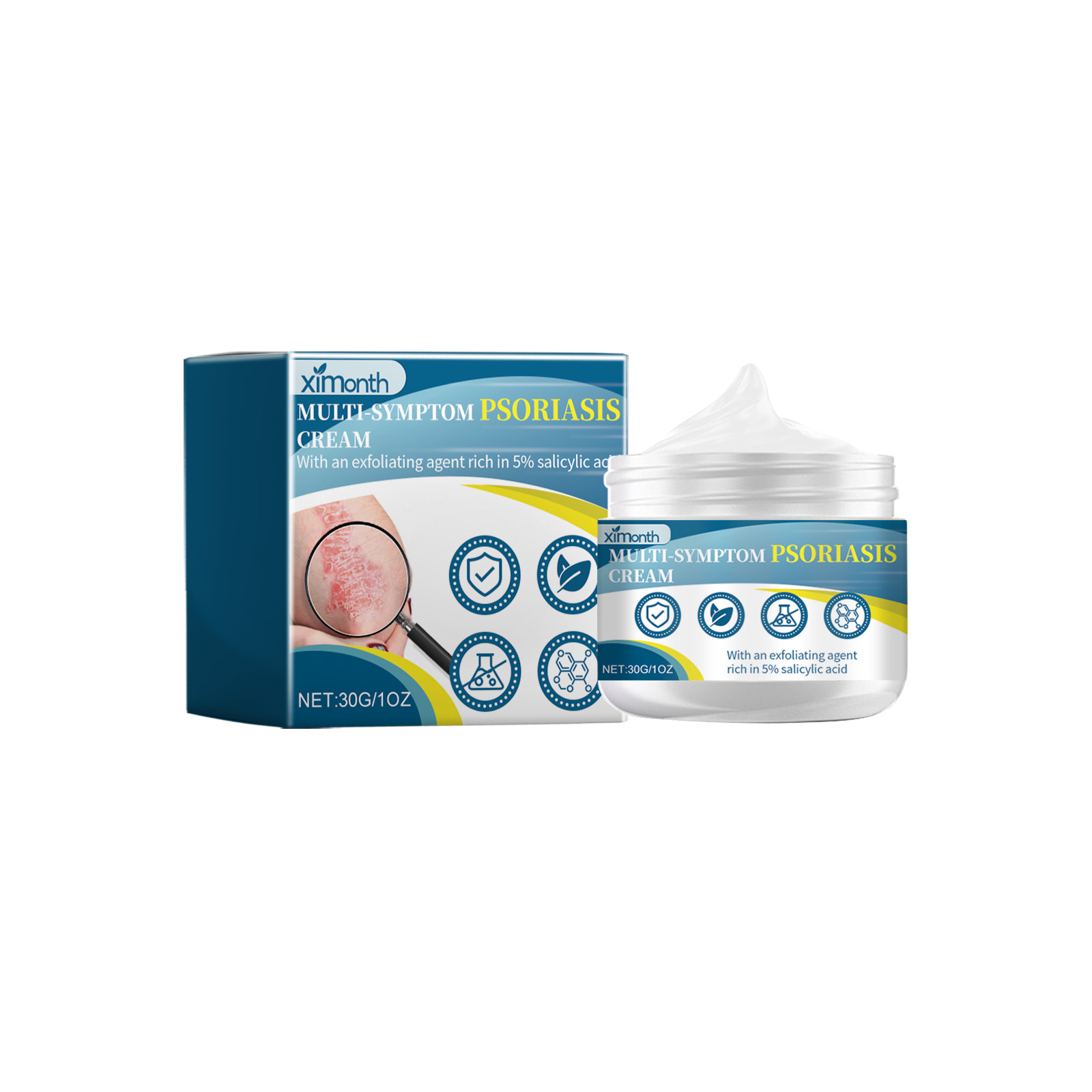 Ximonth Psoriasis Treatment Cream Repair Hand Foot And