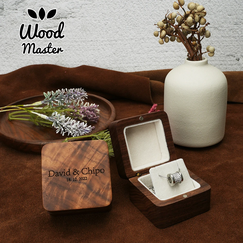 Holz-Halsketten-Box